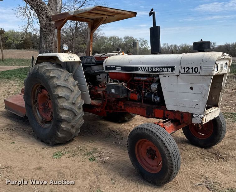 image for item EQ1259 1974 David Brown 1210 tractor