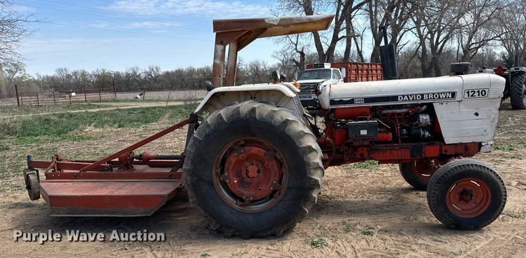 image for item EQ1259 1974 David Brown 1210 tractor
