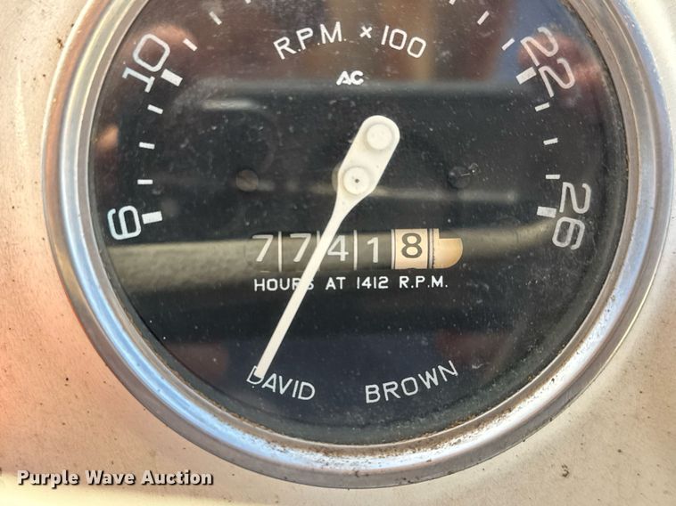 image for item EQ1259 1974 David Brown 1210 tractor