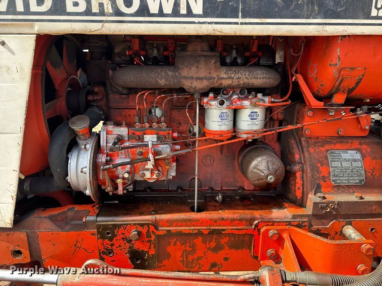 image for item EQ1259 1974 David Brown 1210 tractor