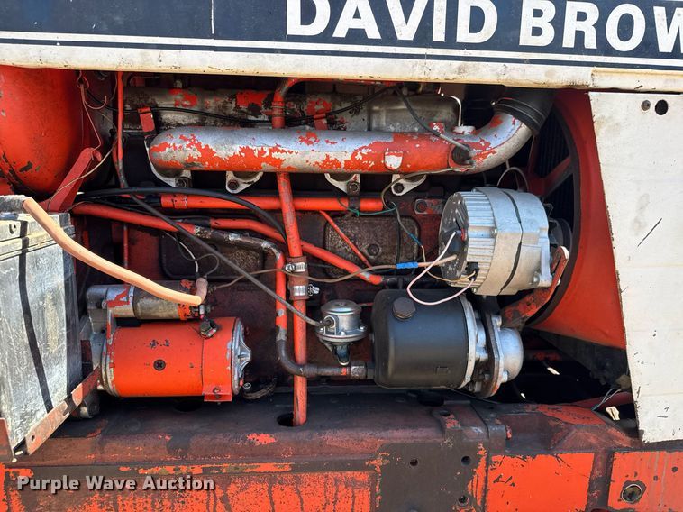 image for item EQ1259 1974 David Brown 1210 tractor