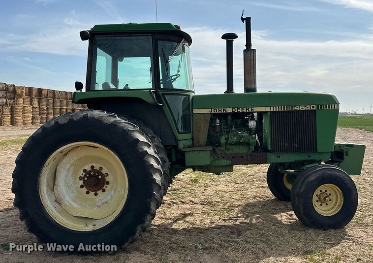 image for item EQ4525 1979 John Deere 4640 tractor