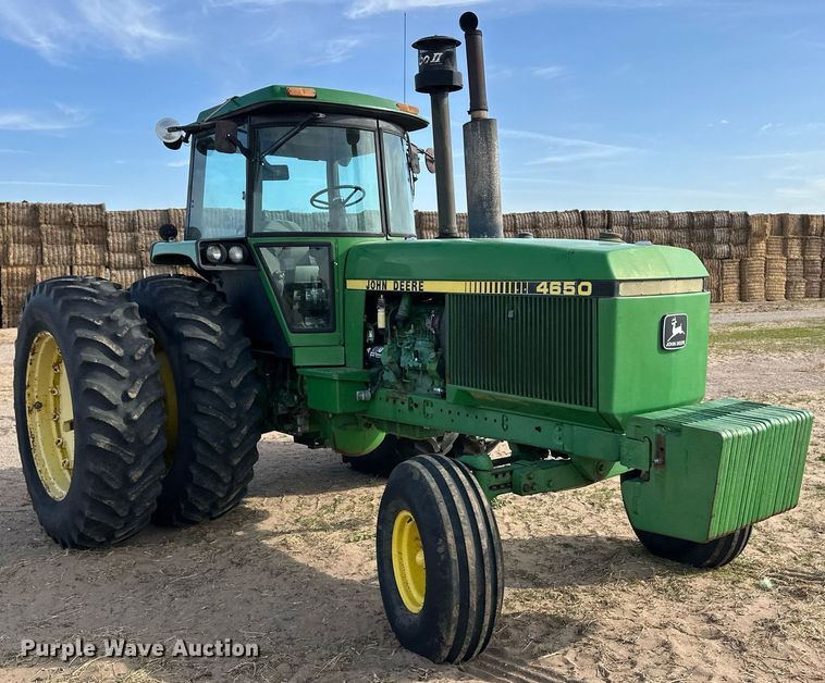 image for item EQ4526 1983 John Deere 4650 tractor