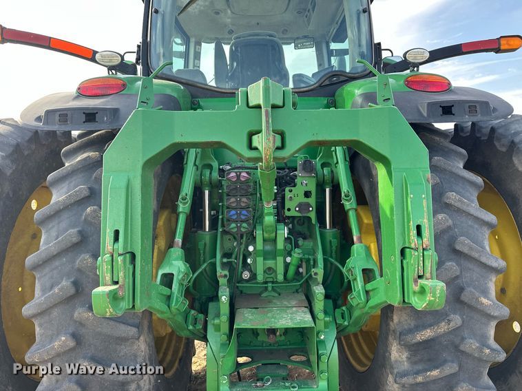 image for item EQ4528 2016 John Deere 8370R MFWD tractor