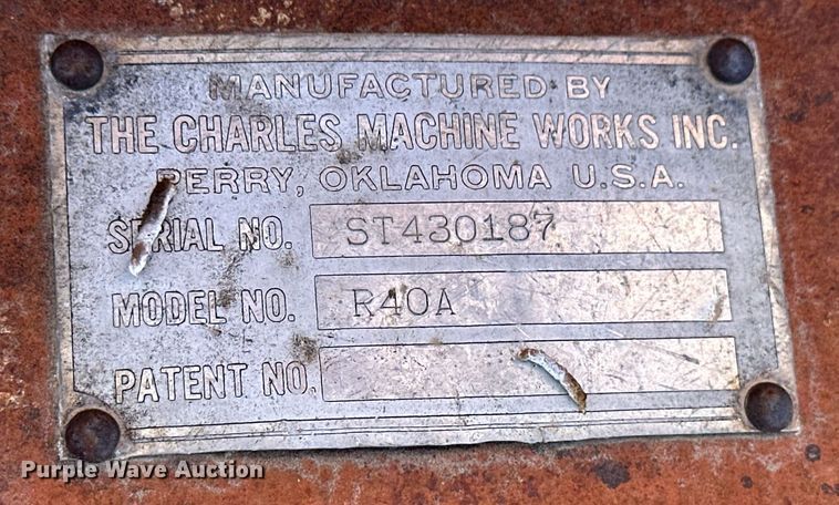 image for item EQ4545 1980 Ditch Witch R40 trencher