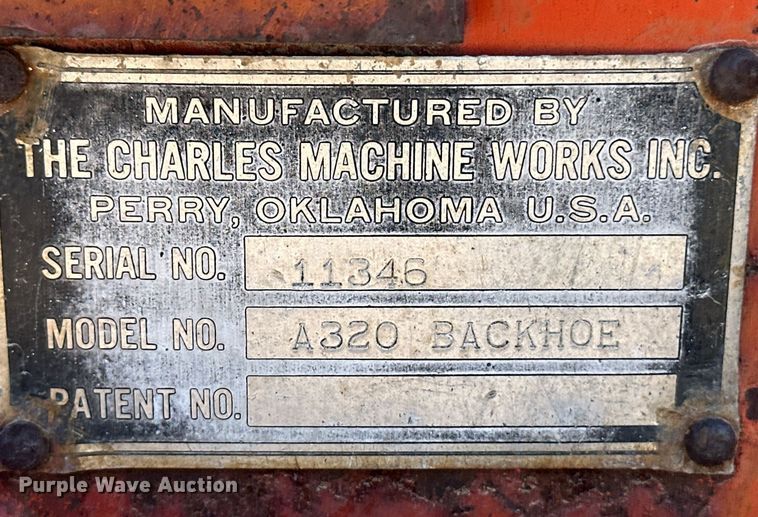 image for item EQ4545 1980 Ditch Witch R40 trencher