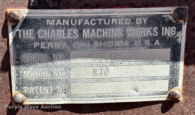 image for item EQ4545 1980 Ditch Witch R40 trencher