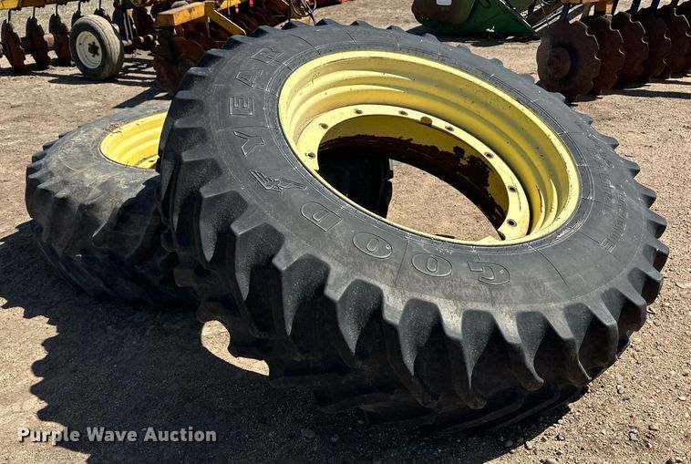 image for item EQ4560 (2) 520/85R42 tires and wheels