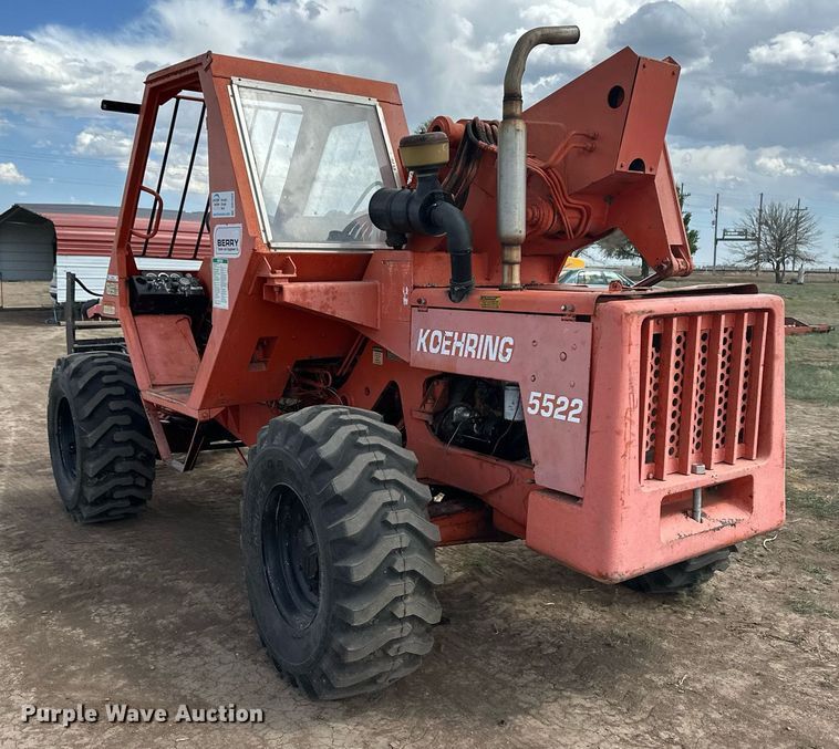 image for item EQ4621 Koehring 5522 telehandler