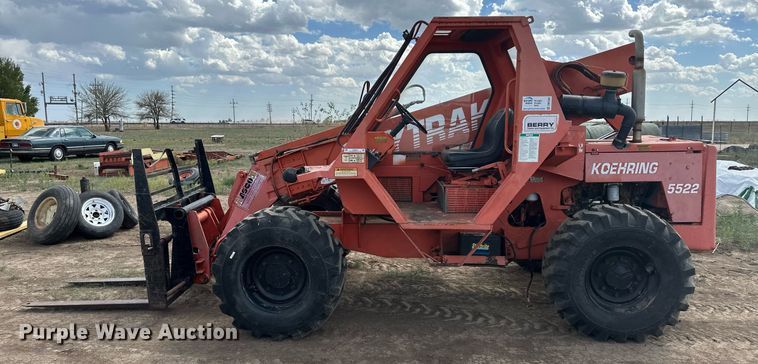 image for item EQ4621 Koehring 5522 telehandler