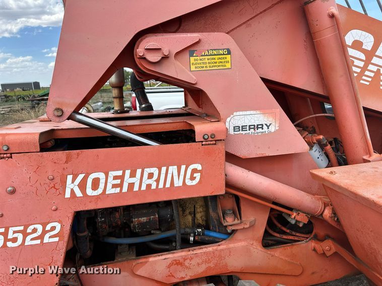 image for item EQ4621 Koehring 5522 telehandler