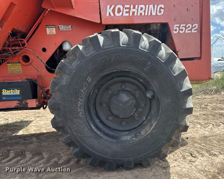 image for item EQ4621 Koehring 5522 telehandler