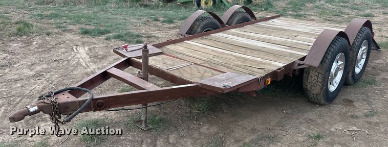 image for item EQ4627 Shop built utility trailer