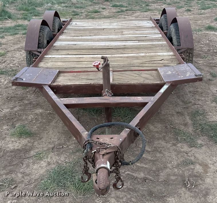 image for item EQ4627 Shop built utility trailer