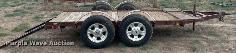 image for item EQ4627 Shop built utility trailer