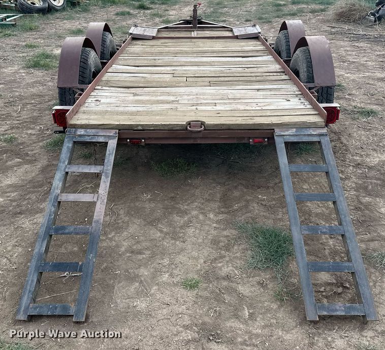 image for item EQ4627 Shop built utility trailer