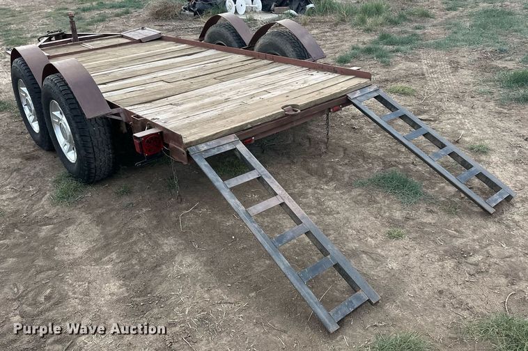 image for item EQ4627 Shop built utility trailer