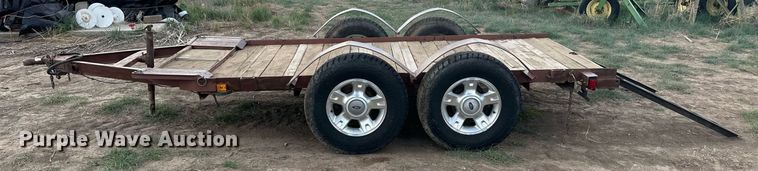 image for item EQ4627 Shop built utility trailer