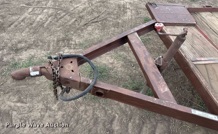 image for item EQ4627 Shop built utility trailer