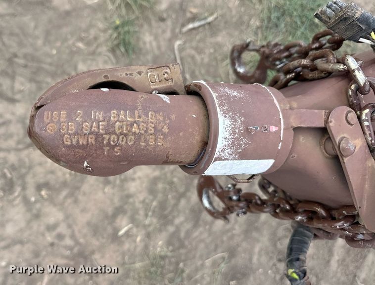 image for item EQ4627 Shop built utility trailer