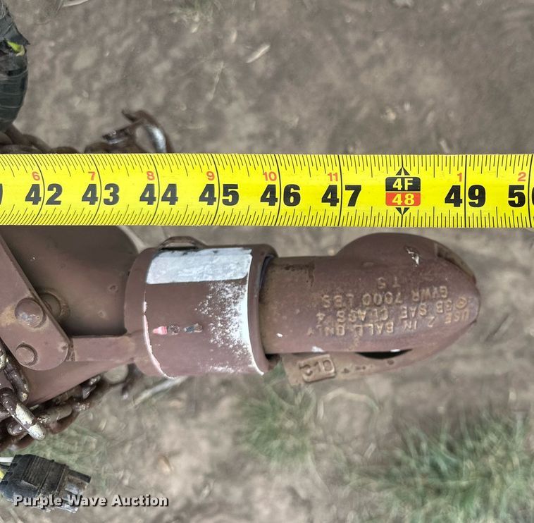 image for item EQ4627 Shop built utility trailer