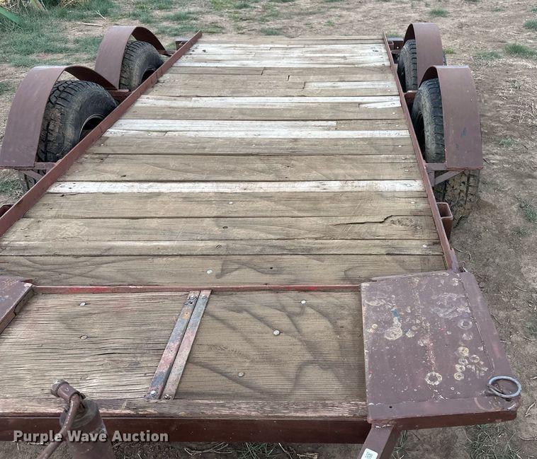 image for item EQ4627 Shop built utility trailer