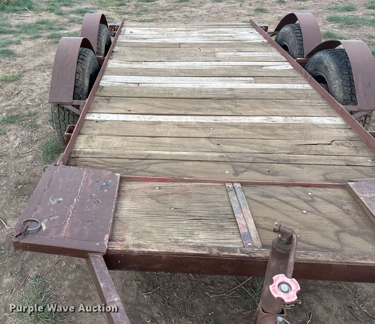 image for item EQ4627 Shop built utility trailer