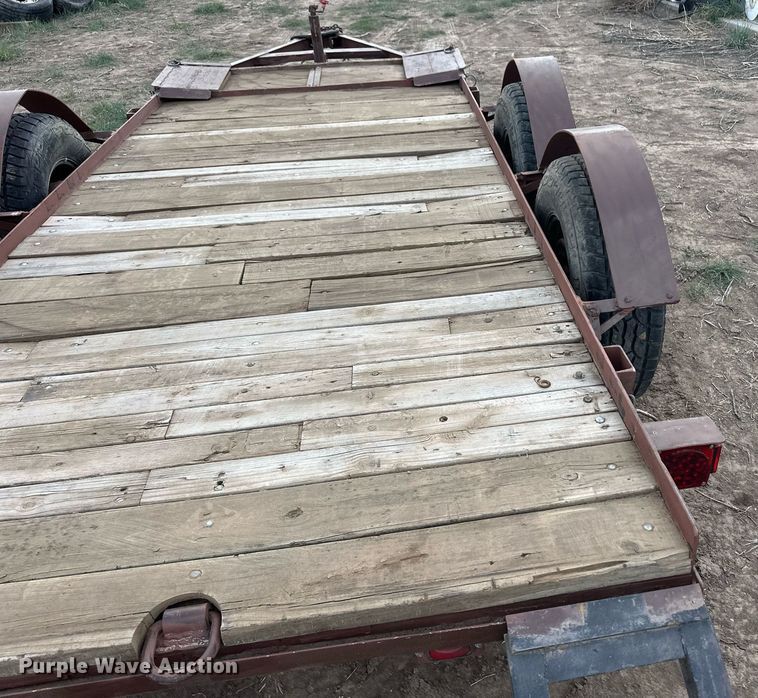 image for item EQ4627 Shop built utility trailer