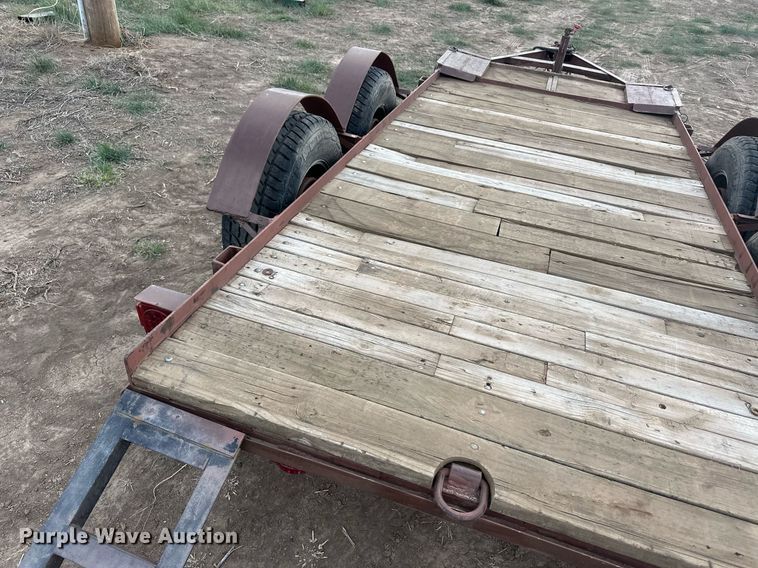 image for item EQ4627 Shop built utility trailer