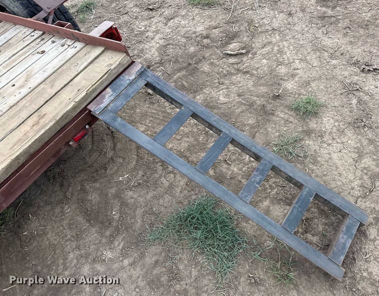 image for item EQ4627 Shop built utility trailer