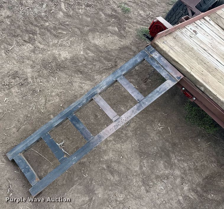 image for item EQ4627 Shop built utility trailer