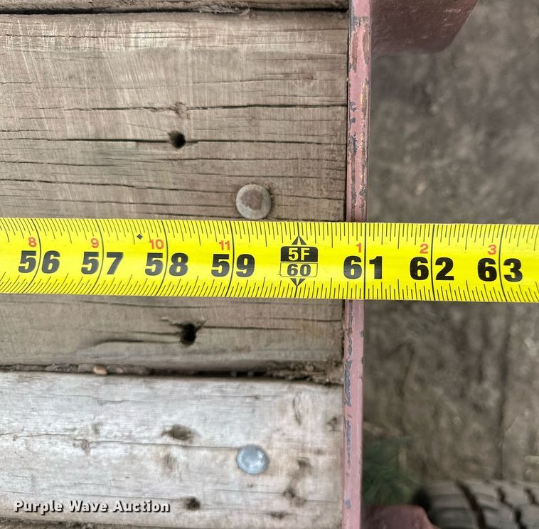 image for item EQ4627 Shop built utility trailer