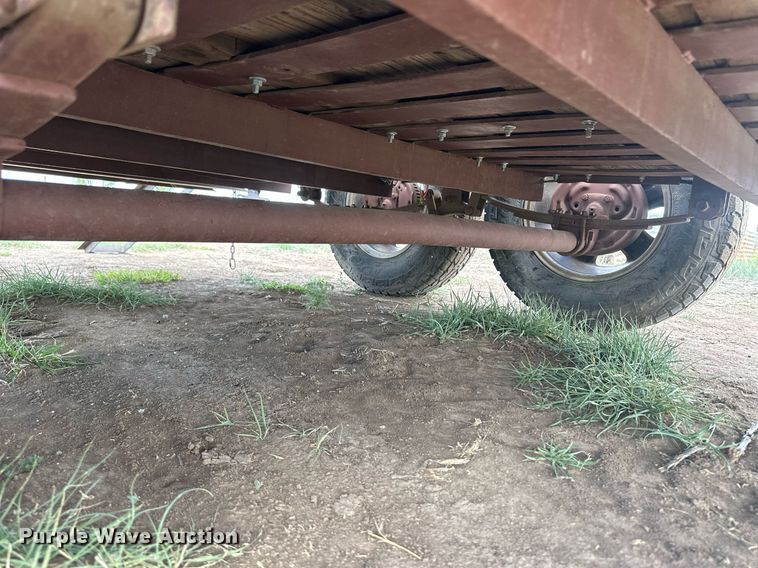 image for item EQ4627 Shop built utility trailer