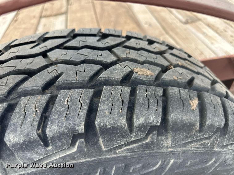 image for item EQ4627 Shop built utility trailer