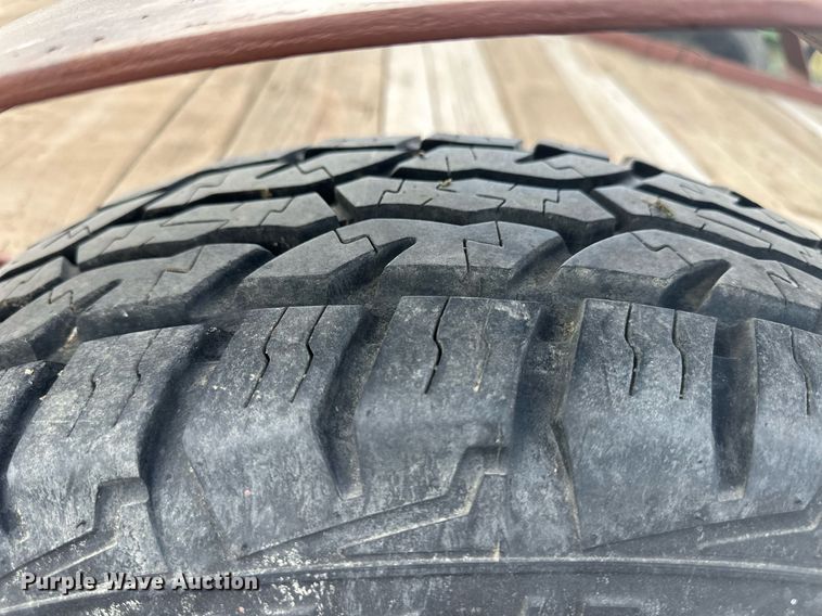 image for item EQ4627 Shop built utility trailer