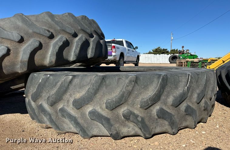 image for item EQ4632 (2) 480/80R46 tires