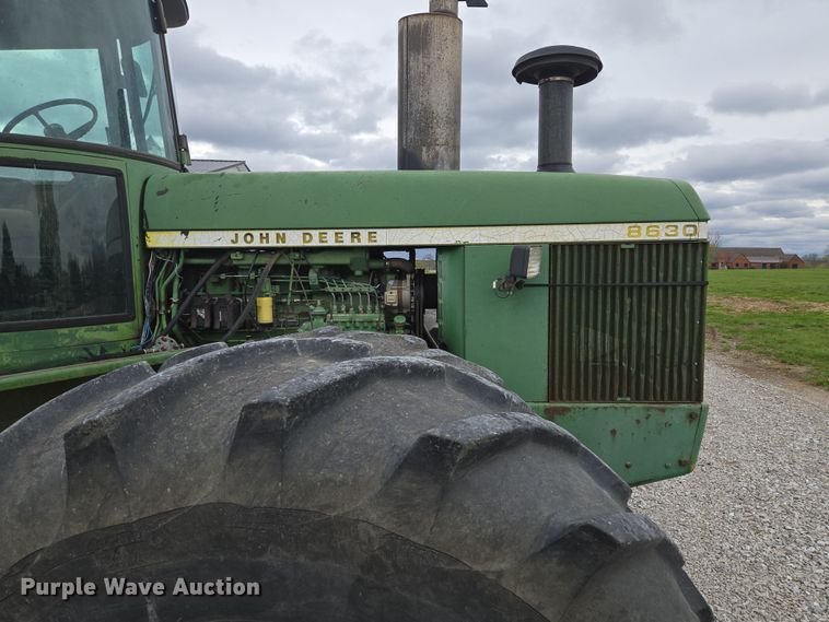 image for item EQ6992 John Deere  8630 4WD tractor