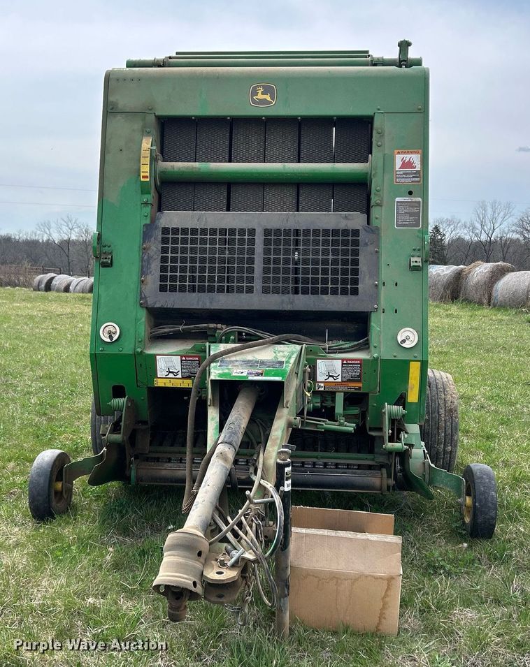 image for item ND9404 2012 John Deere 458 Silage Special  round baler