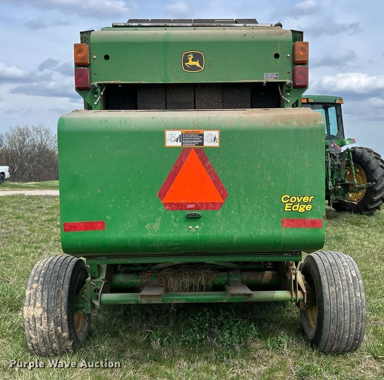 image for item ND9404 2012 John Deere 458 Silage Special  round baler