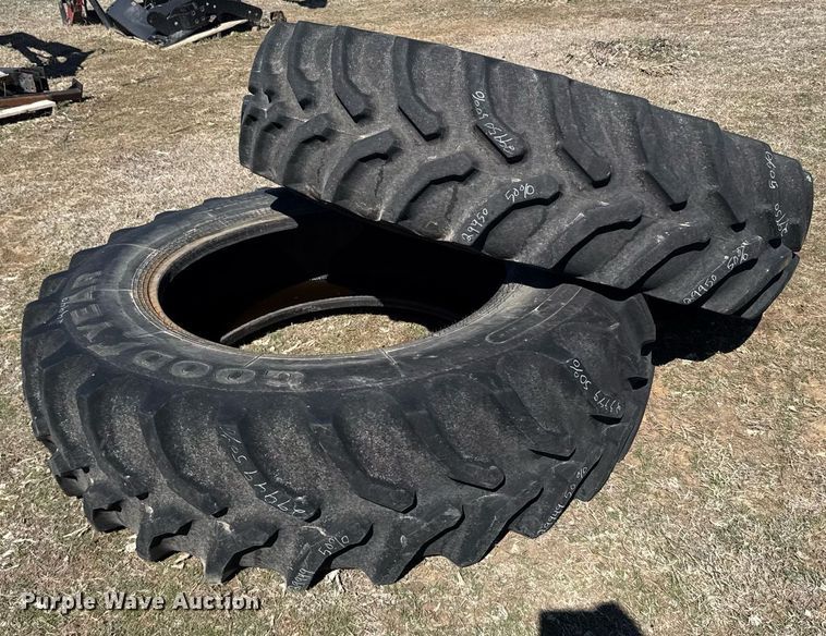 image for item NN9752 (2) Good Year 520/85R-42 tires