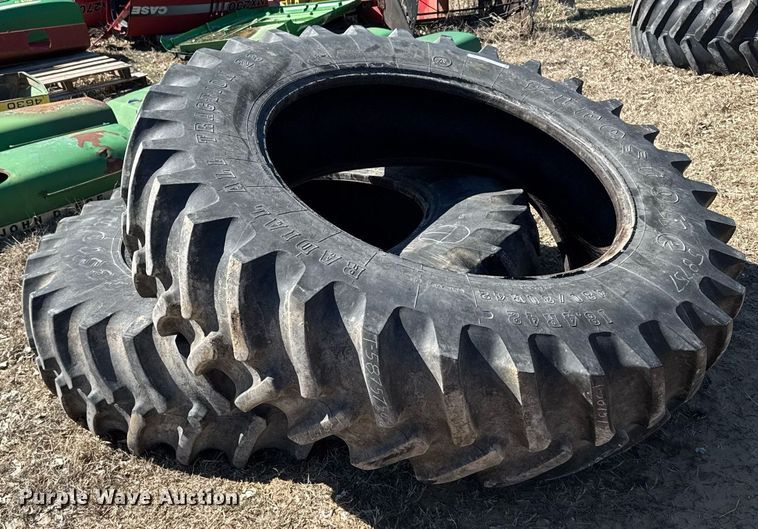 image for item NN9754 (2) Firestone 480/80R42 tires