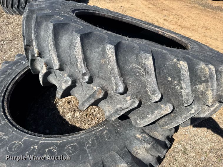 image for item NN9754 (2) Firestone 480/80R42 tires