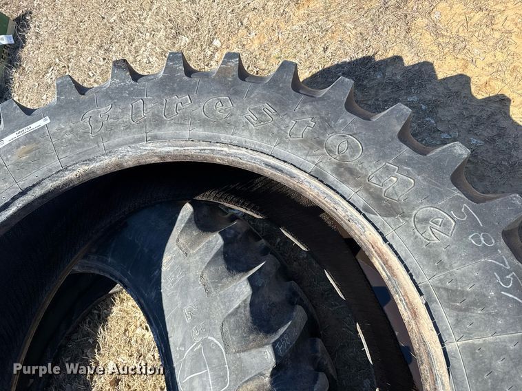 image for item NN9754 (2) Firestone 480/80R42 tires