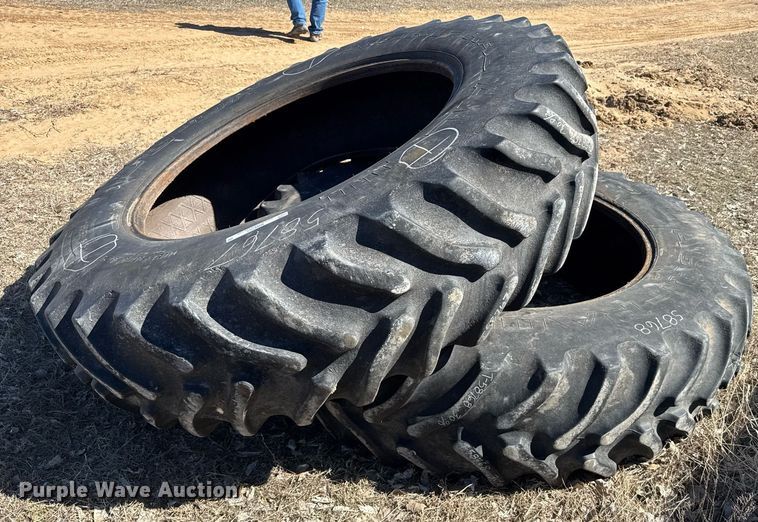 image for item NN9755 (2) Co-op Agri-Radial 18.4R42 tires