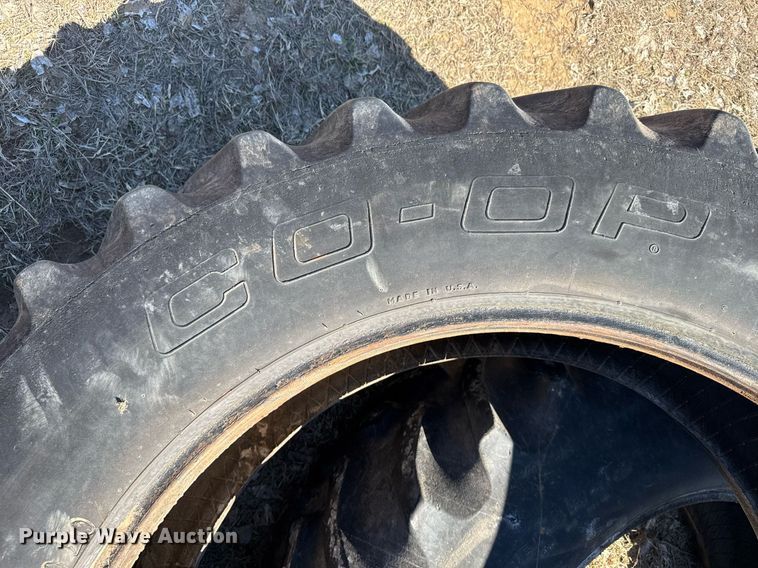 image for item NN9755 (2) Co-op Agri-Radial 18.4R42 tires