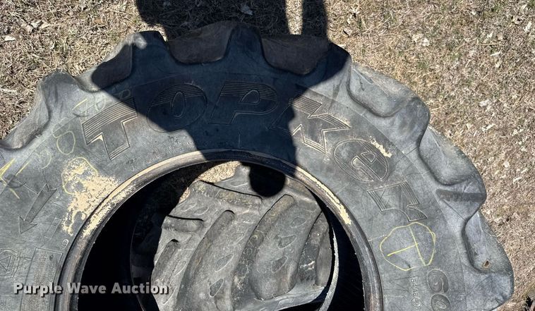 image for item NN9756 (2) 600/65R28 Topper Kleber tires