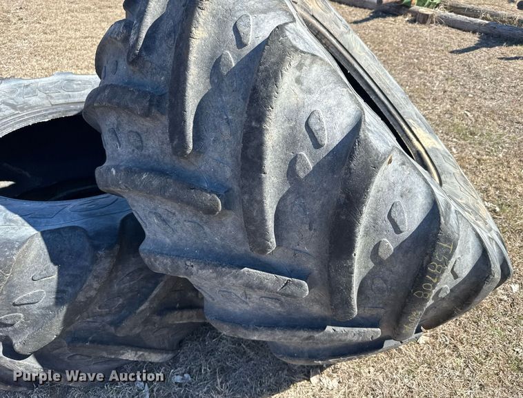 image for item NN9756 (2) 600/65R28 Topper Kleber tires