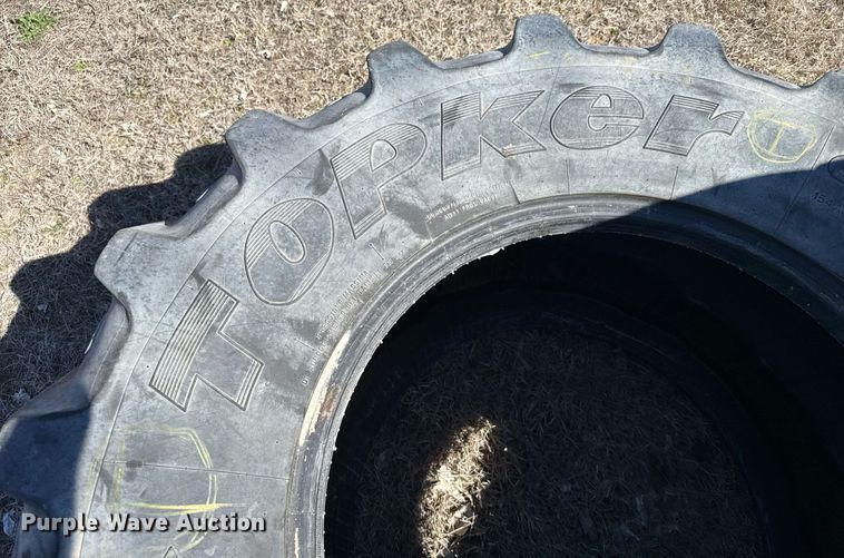 image for item NN9756 (2) 600/65R28 Topper Kleber tires