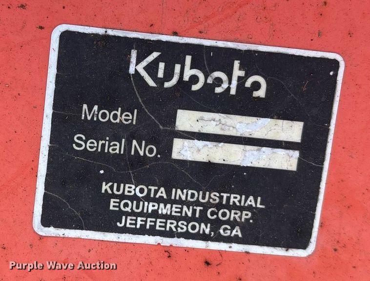 image for item OB9544 2007 Kubota B3200 HST MFWD tractor