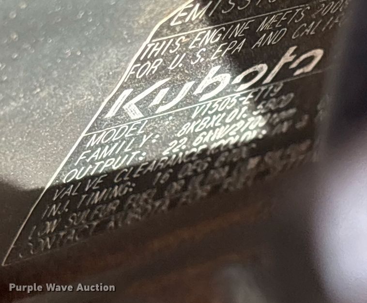 image for item OB9544 2007 Kubota B3200 HST MFWD tractor